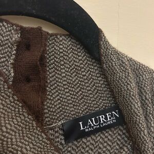Lauren Ralph Lauren Houndstooth Mini Sweater Dress
